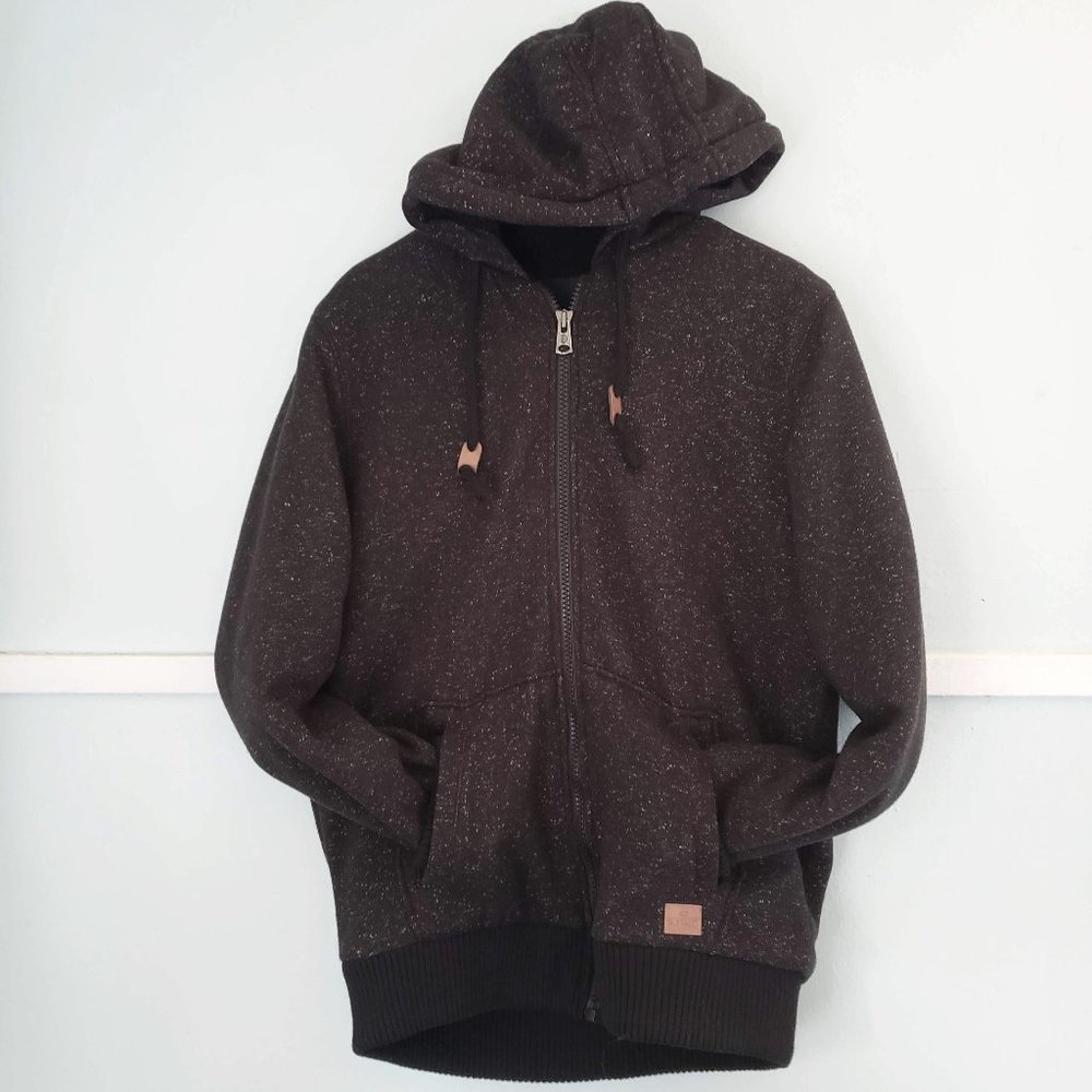 Buffalo David Bitton Sherpa Hoodie Shirt Jacket